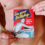 Bob Mizer Birthday Greeting Card