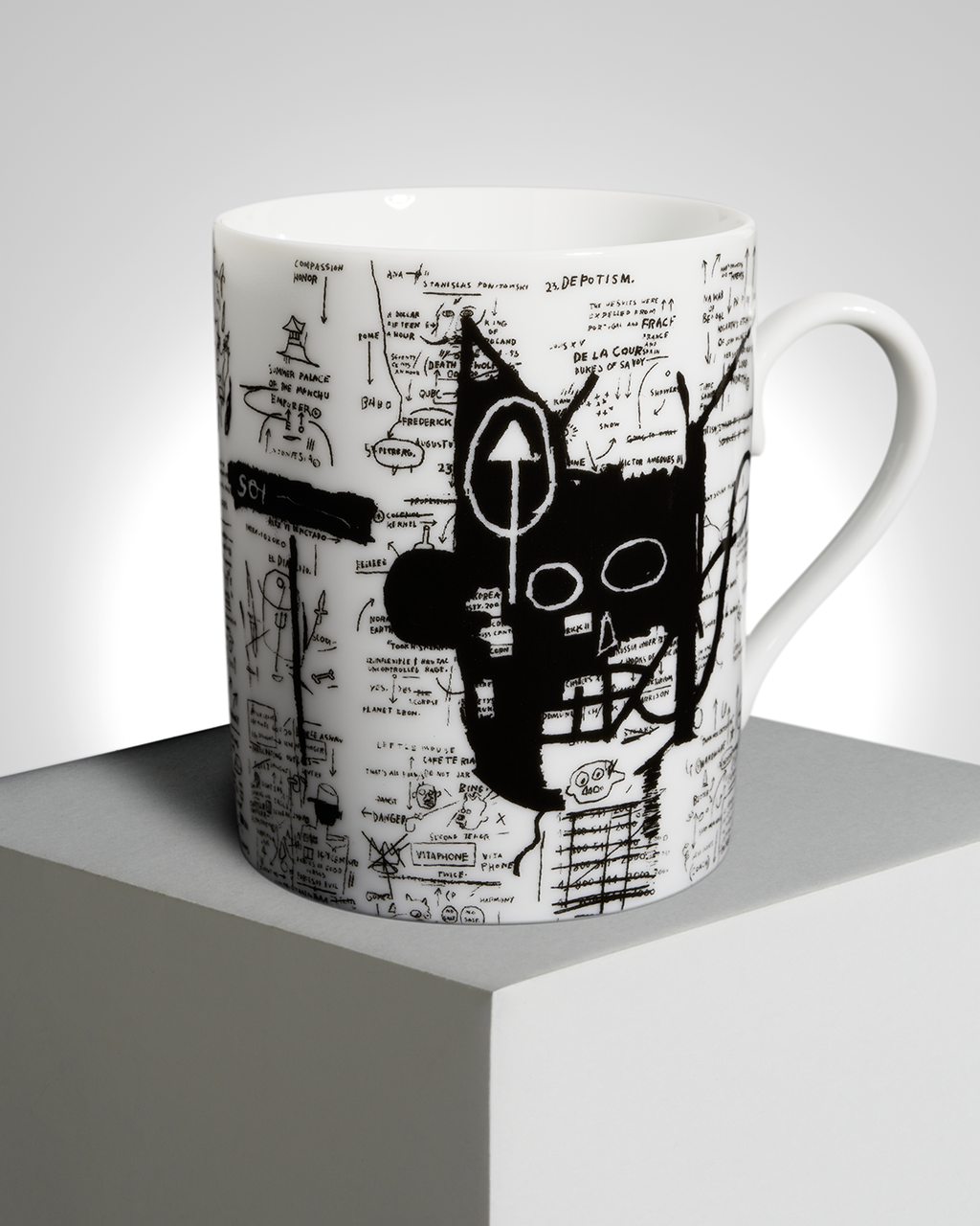 Jean-Michel Basquiat "Return of The Central Figure" PORCELAIN MUG