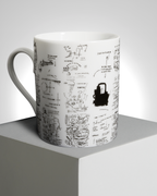 Jean-Michel Basquiat "Return of The Central Figure" PORCELAIN MUG