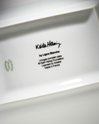 Keith Haring PORCELAIN TRAY BLACK "PATTERN COLLECTION"