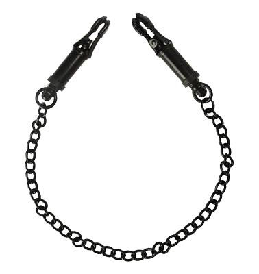 Black Deluxe Adjustable Nipple Clamps