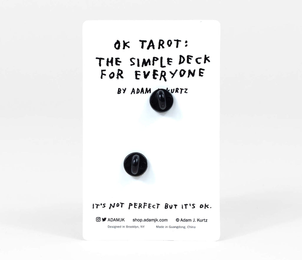 OK TAROT ENAMEL PIN SET BY ADAM J. KURTZ