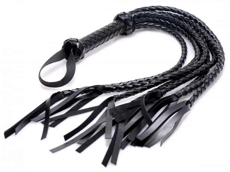 8 Tail Braided Flogger  by Strict Leather