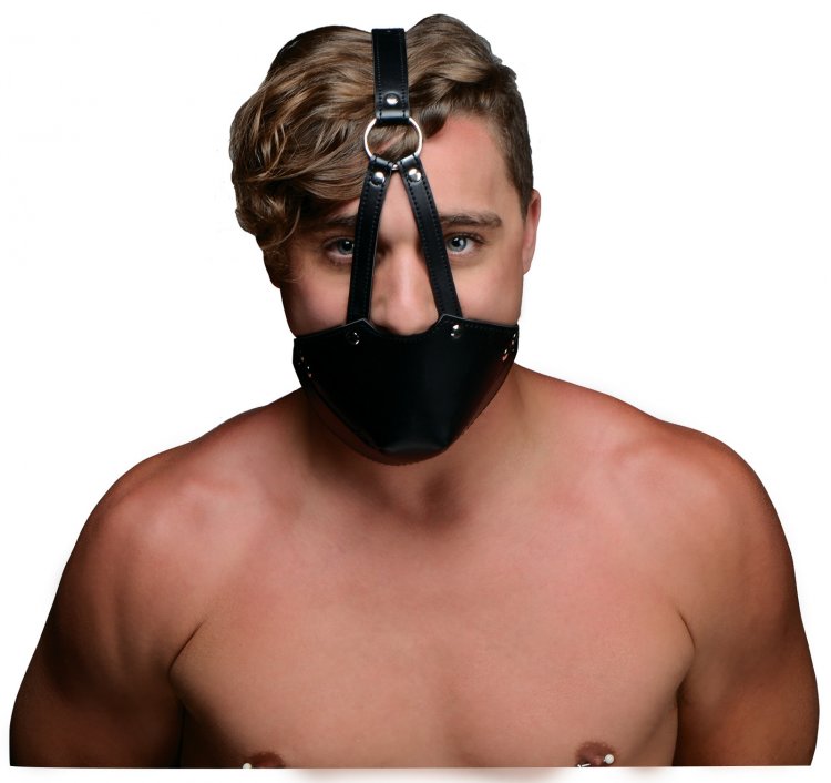 Mouth Harness with Ball Gag  by Strict Leather