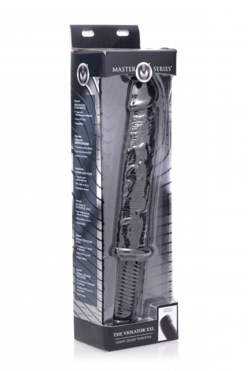 The Violator 13 Mode XXL Vibrating Giant Dildo Thruster