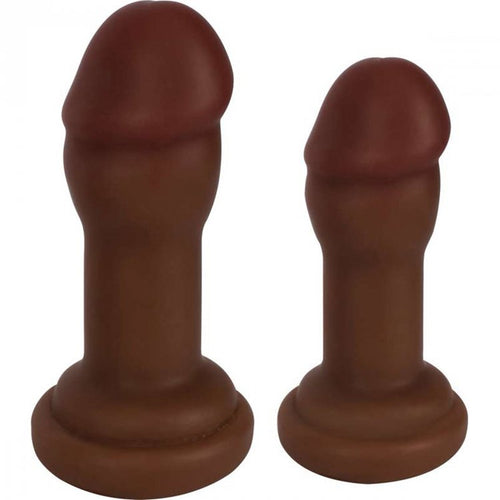 JOCK Cockhead Butt Plugs Duo - Brown