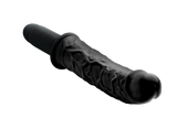 The Curved Dicktator 13 Mode Vibrating Giant Dildo Thruster