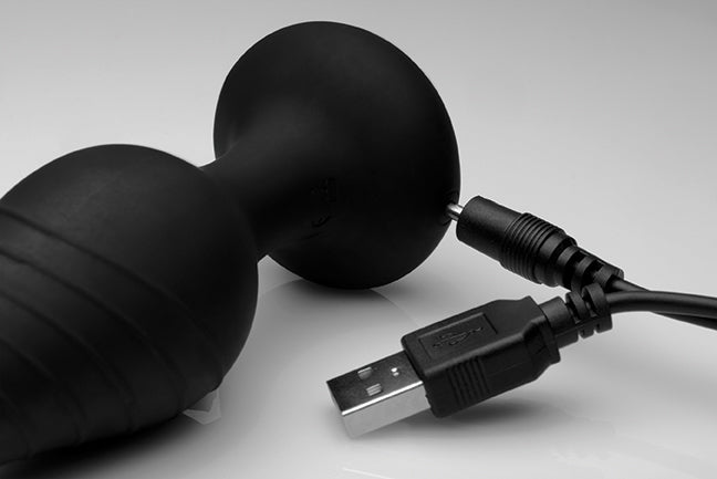 Under Control Silicone Vibrating Anal Plug with Remote Control