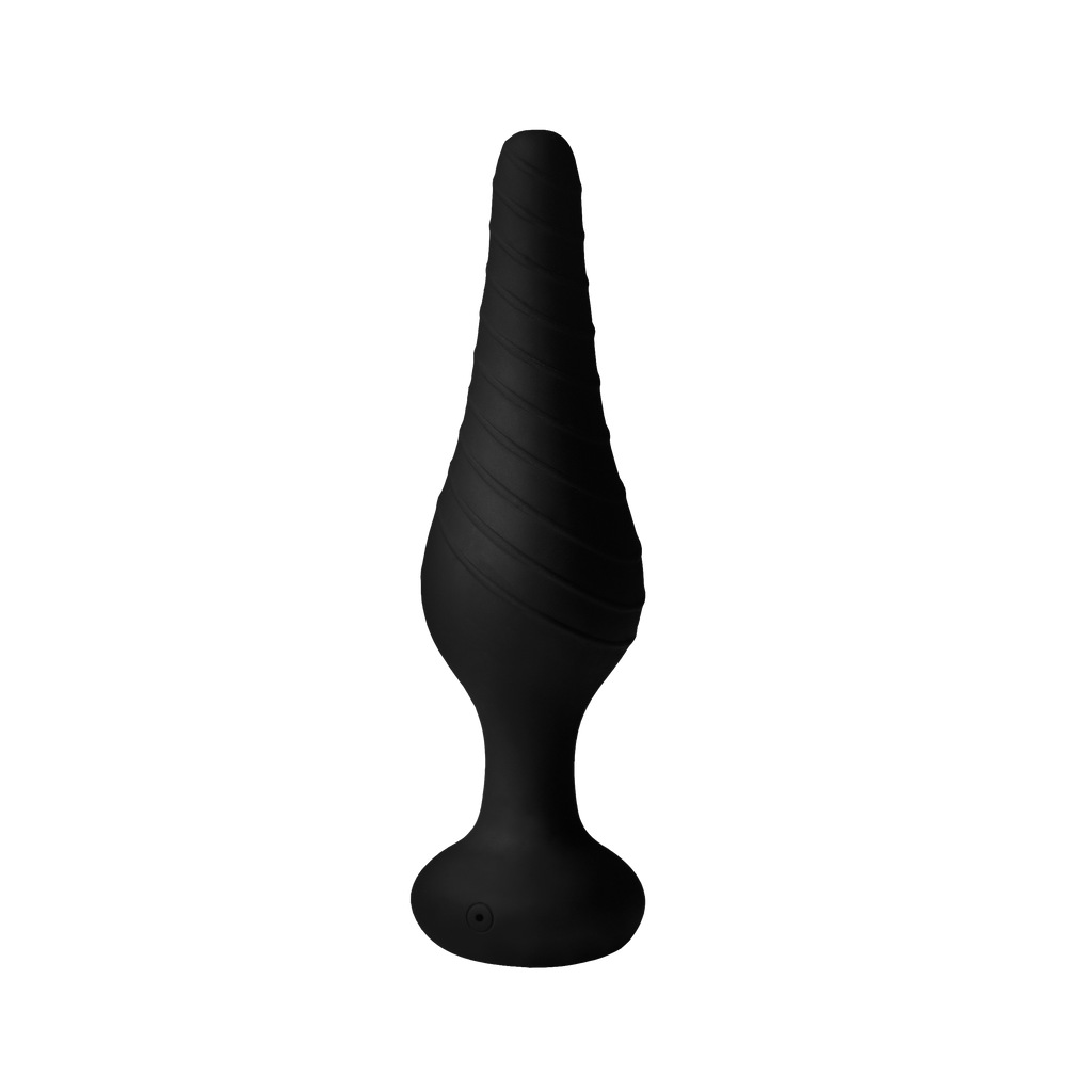 Under Control Silicone Vibrating Anal Plug with Remote Control