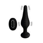 Under Control Silicone Vibrating Anal Plug with Remote Control