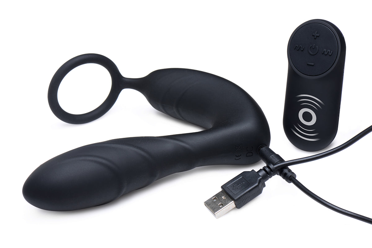 Under Control Silicone Prostate Vibrator & Strap with Remote Control