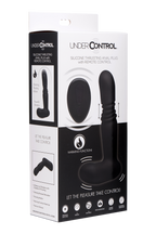 Under Control Silicone Thrusting Anal Plug with Remote Control