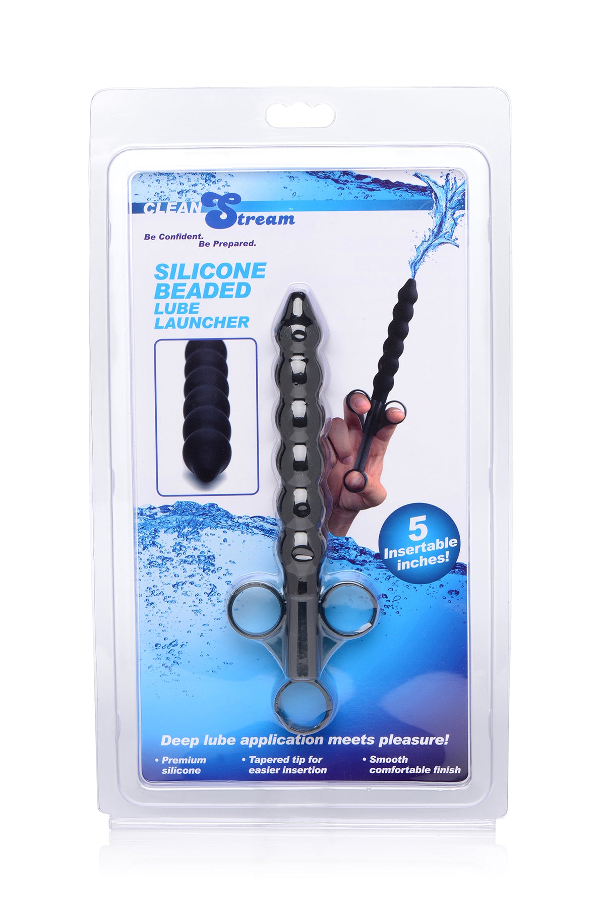 Clean Stream Silicone Beaded Lube Launcher
