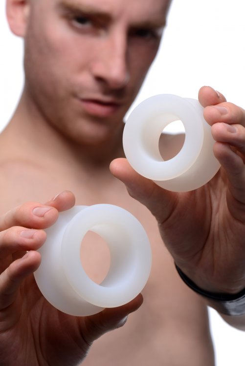 Stretch Master 2 Piece Training Silicone Ass Grommet set