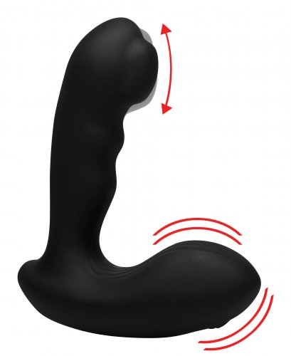 ALPHA PRO 7X P-MILKER Silicone Prostate Stimulator with Milking Bead