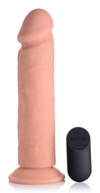 Big Shot Vibrating Silicone Dildo - 9 Inch