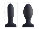 SWELL:  Remote Control Inflatable 10X Missile Anal Plug
