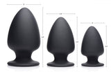 Squeezable Silicone Anal Plug - Large