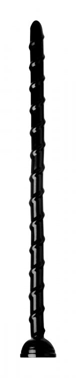 Swirled 18 Inch Thin Anal Snake by hosed