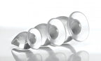 Triple Cones 3 Piece Anal Plug Set - Clear