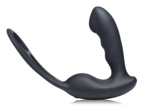 7X P-STRAP Milker Vibrating Prostate Stim w/ Cock & Ball Harness