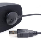 Thunderplugs Sliding Shaft Anal Plug with Remote Control