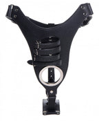 Male Chastity Harness with Silicone Anal Plug  by Strict Leather