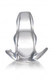 CLEAR VIEW HOLLOW ANAL PLUG - SMALL