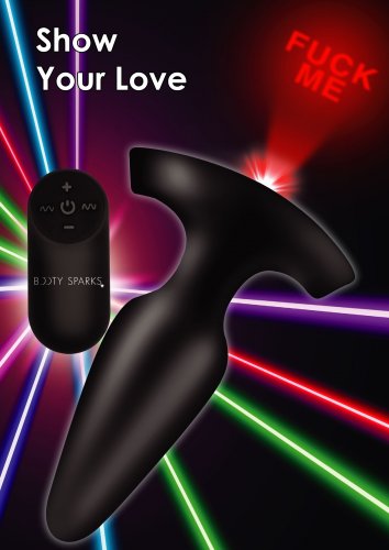 Laser Fuck Me Vibrating Anal Plugs w/ remote
