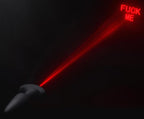 Laser Fuck Me Vibrating Anal Plugs w/ remote