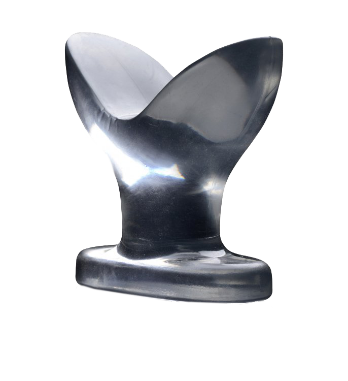 Anchored Clear Anal Plug
