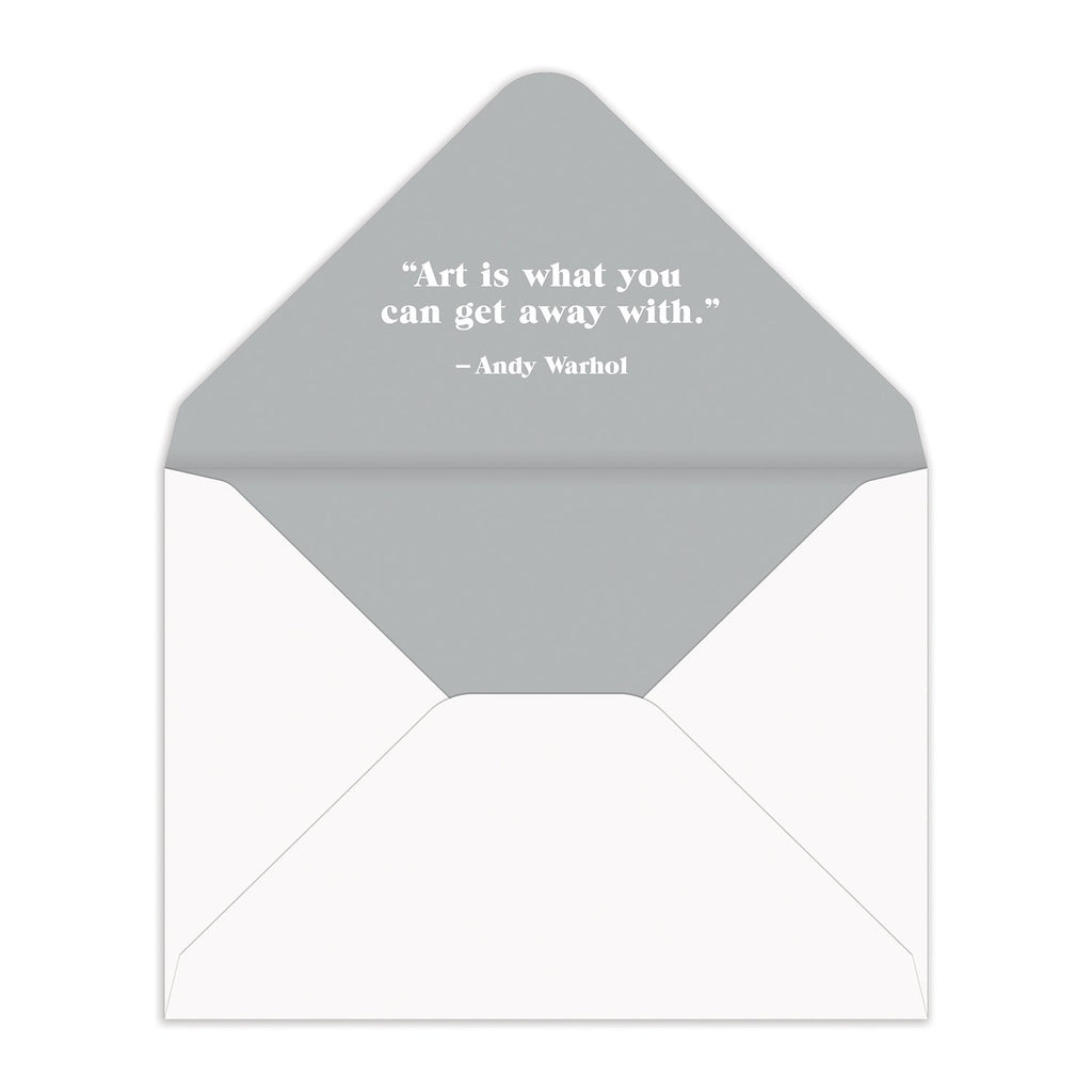 ANDY WARHOL POP ART NOTECARD SET