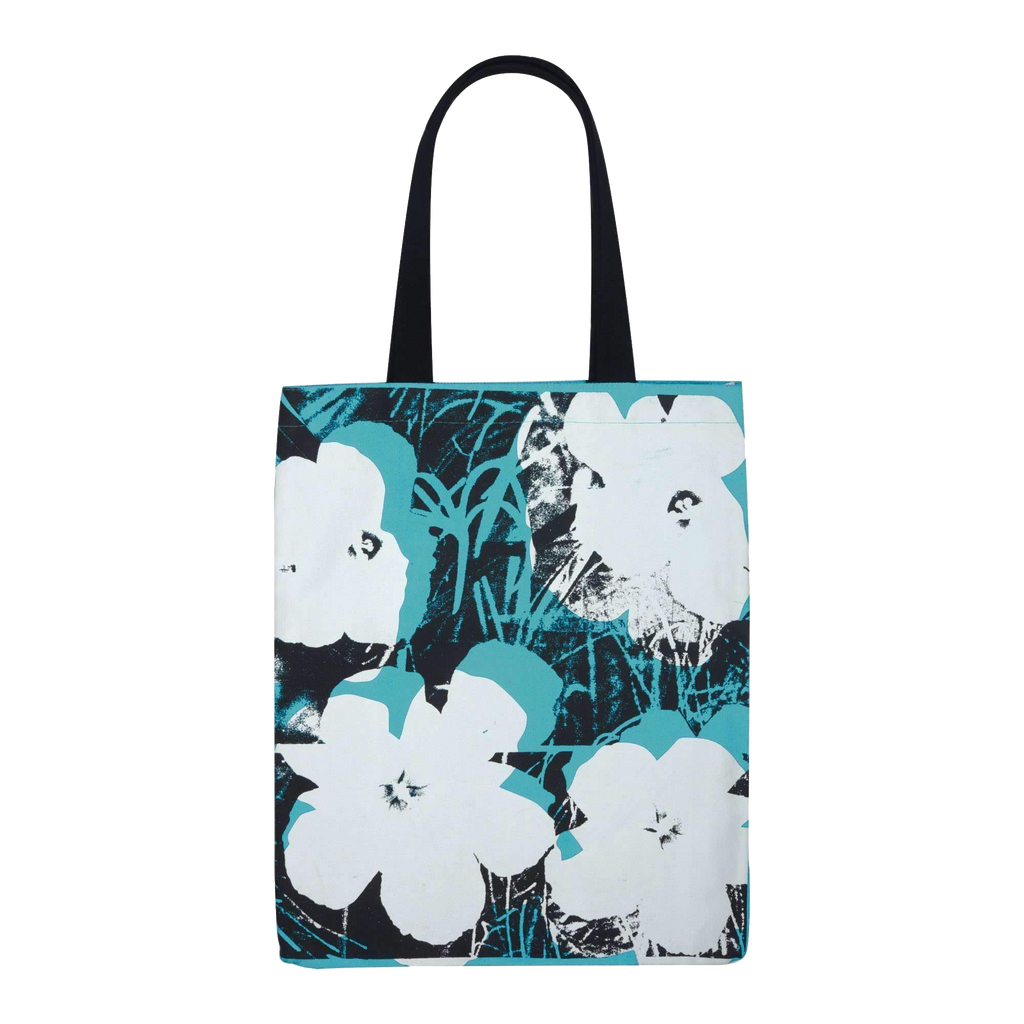 Andy Warhol Flower Silkscreen Tote Bag