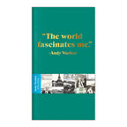 ANDY WARHOL QUOTATION TRAVEL JOURNAL