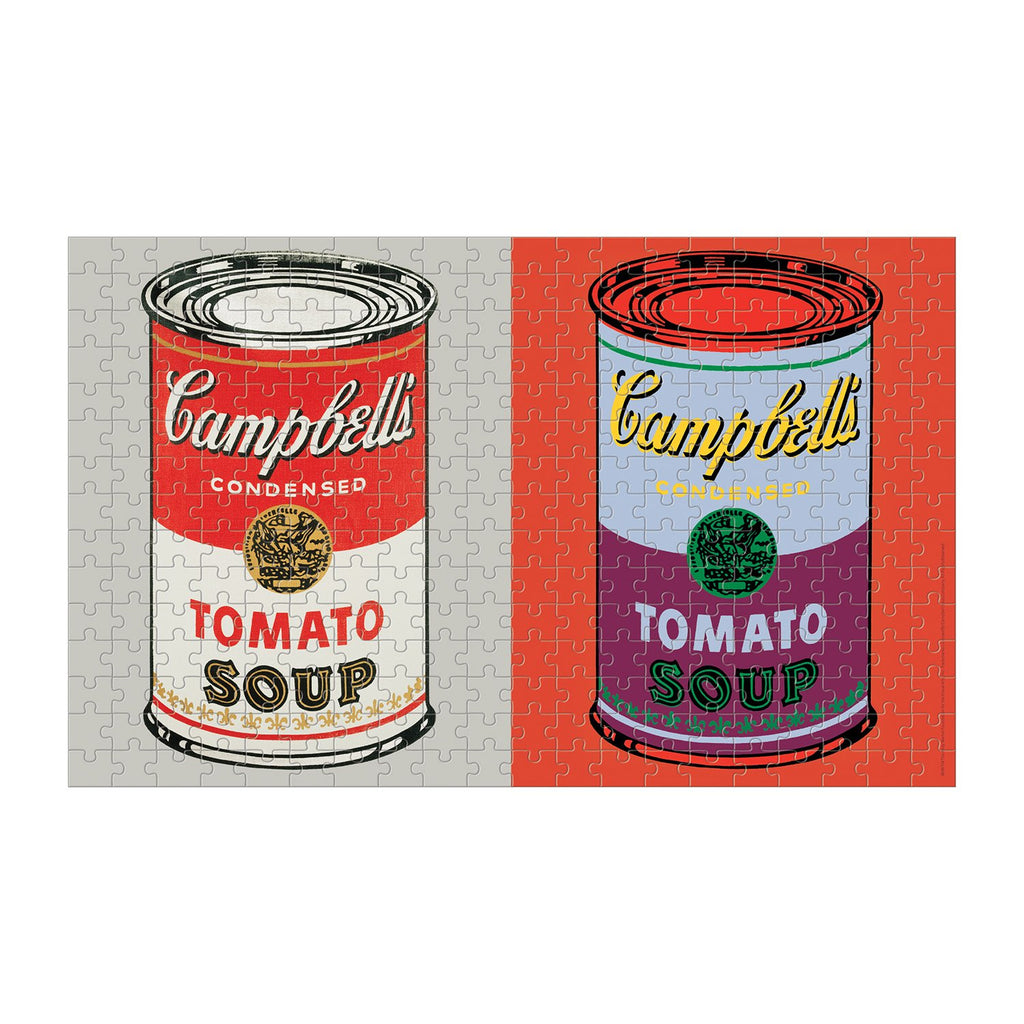 Andy Warhol Soup Cans 300 Piece Lenticular Jigsaw Puzzle