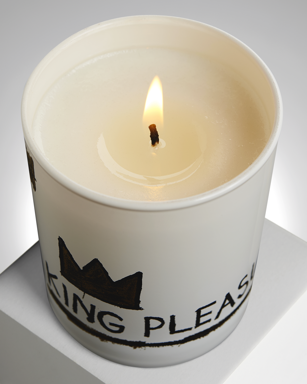 Jean-Michel basquiat "KING PLEASURE" PERFUMED CANDLE
