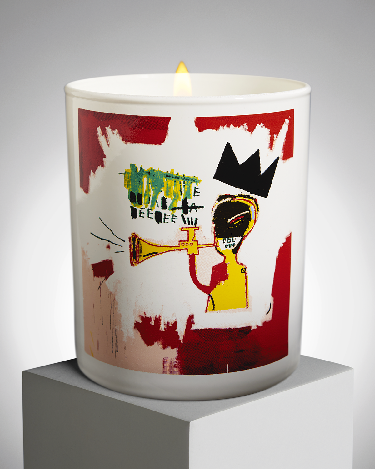 Jean-Michel basquiat "TRUMPET" PERFUMED CANDLE