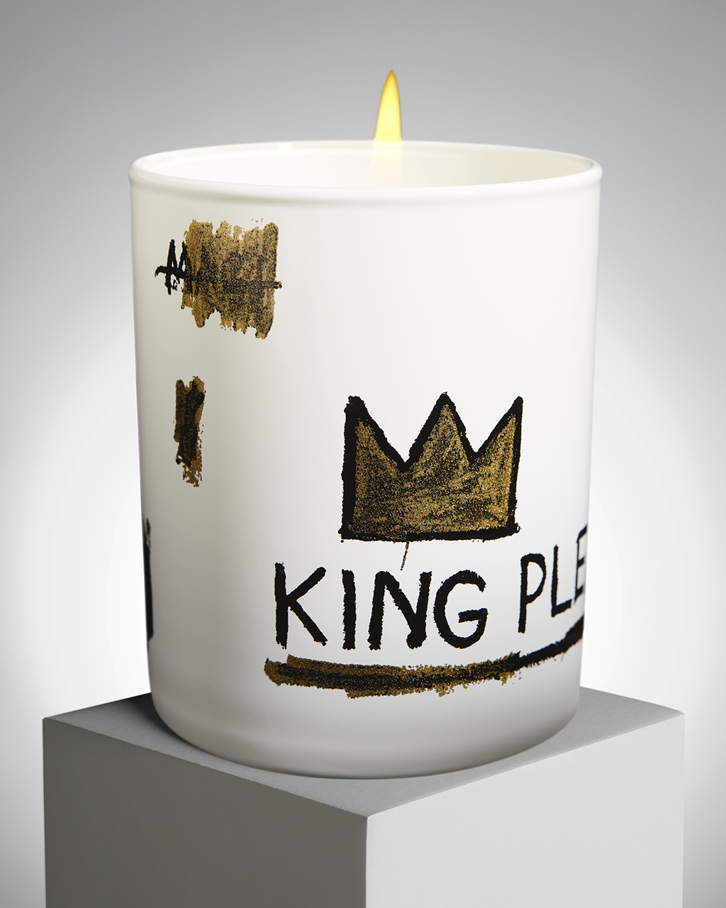 Jean-Michel basquiat "KING PLEASURE" PERFUMED CANDLE