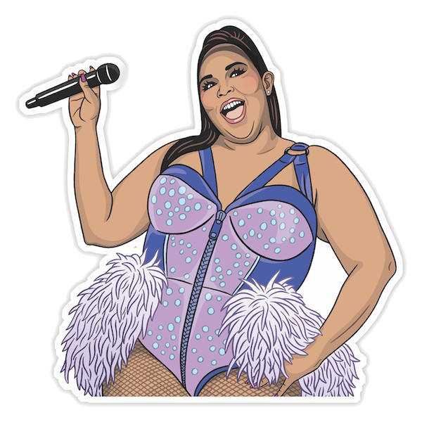 Lizzo Sticker by The Found