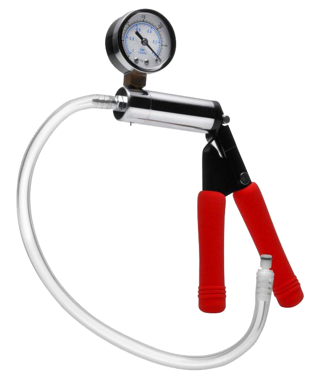 Deluxe Steel Hand Pump by Size Matters