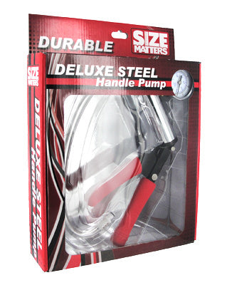 Deluxe Steel Hand Pump by Size Matters