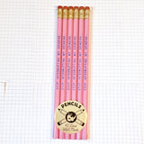 STOP INTERRUPTING MY GRINDING Pencil Set by Rhino Parade