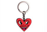 Keith Haring Heart Key Ring