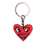 Keith Haring Heart Key Ring