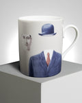 MAGRITTE PORCELAIN MUG PÈLERIN BEIGE