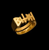 Bruce LaBruce Bitch Ring by Jonathan Johnson