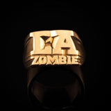Bruce LaBruce "L.A. Zombie" Gold Plated Ring by Jonathan Johnson image 2