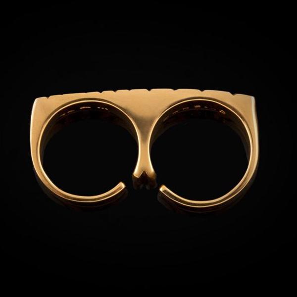 Two finger ring in collaboration with Canadian filmmaker Bruce LaBruce for his film "Gerontophilia" from 2013. Image 5