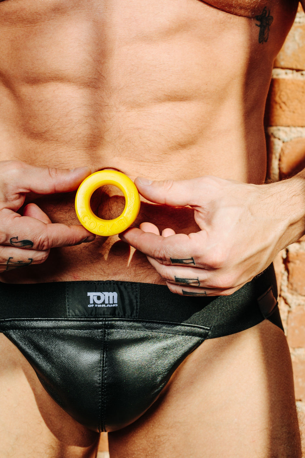 Cock B Bulge Silicone Cock Ring - Yellow