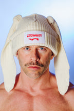 LOVERBOY BY CHARLES JEFFREY BUNNY EARS BEANIE